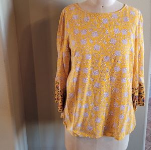 Soft Surroundings Floral Top S